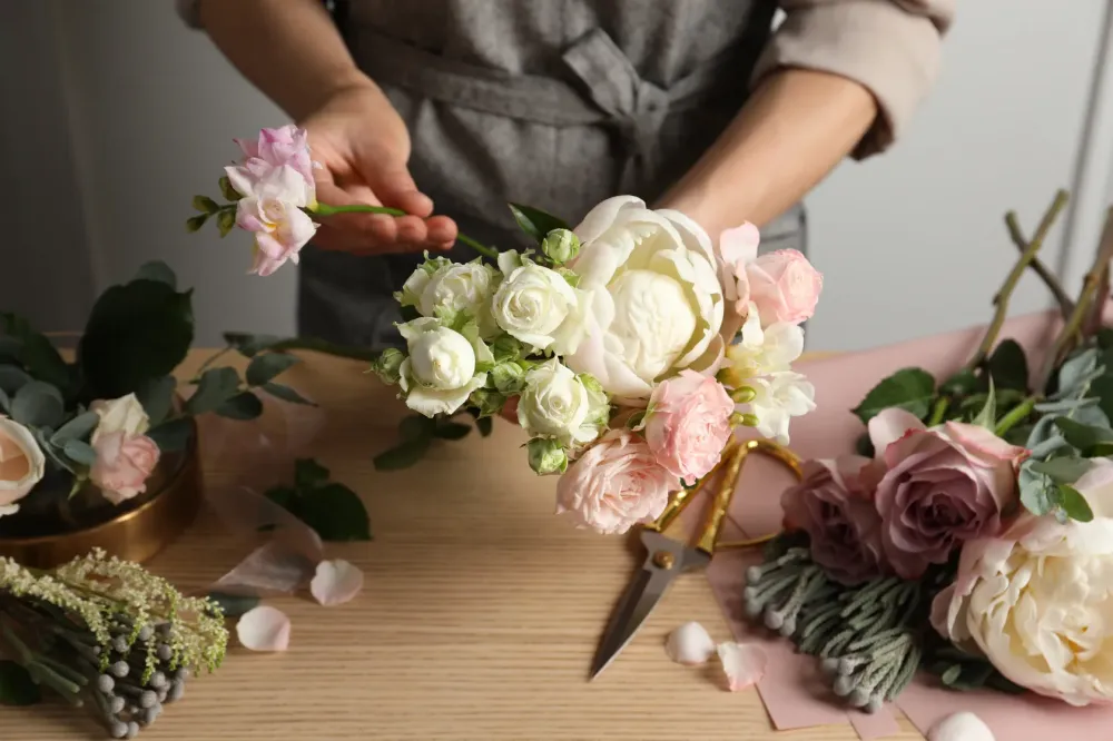 fleurs fraiches de saison